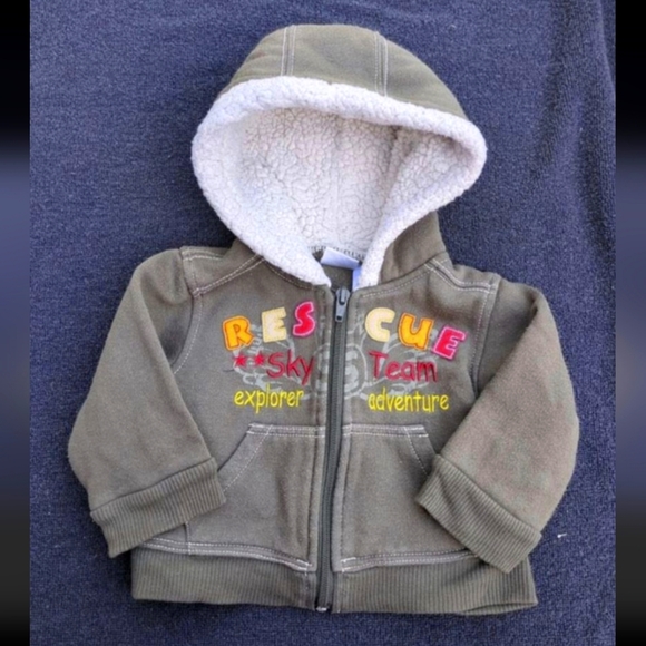 👉10/10$ Vintage Zip Up baby 6-9M - Picture 2 of 4